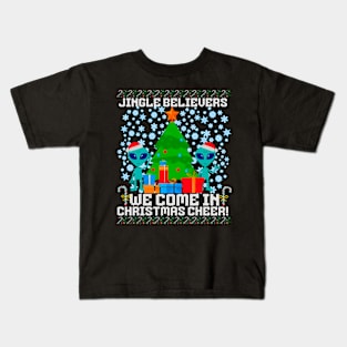 Alien Christmas Kids T-Shirt